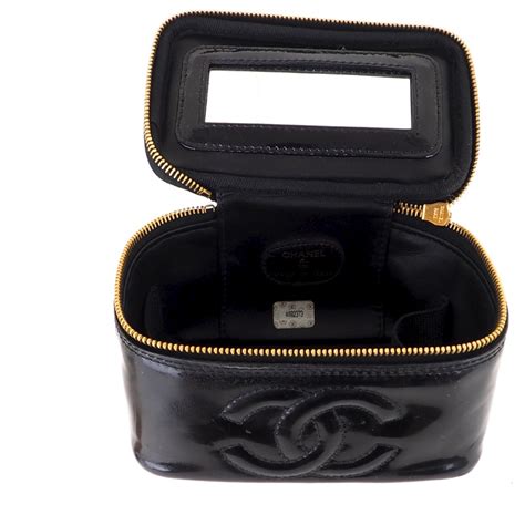 chanel bag with mirror inside